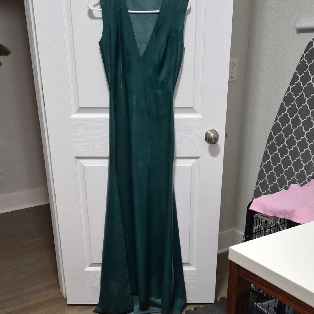 Latex Green Gown